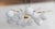 Italian 21st Century Star Polished Brass Matte White Murano Flush Mount by Fabio LTD For Sale - Image 3 of 4