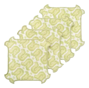 Set of 4 Palm Orleans Garden District Cocktail Cloths