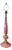 1970s Barovier & Toso Murano Pink Opalescent Glass Table Lamp For Sale