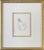 Leslie Poteet Busker “Figure No. 223” Contemporary Figurative Pen and Ink Drawing, Framed For Sale
