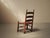 Brown Low Chair in Wood, USA, 1900s For Sale - Image 8 of 18