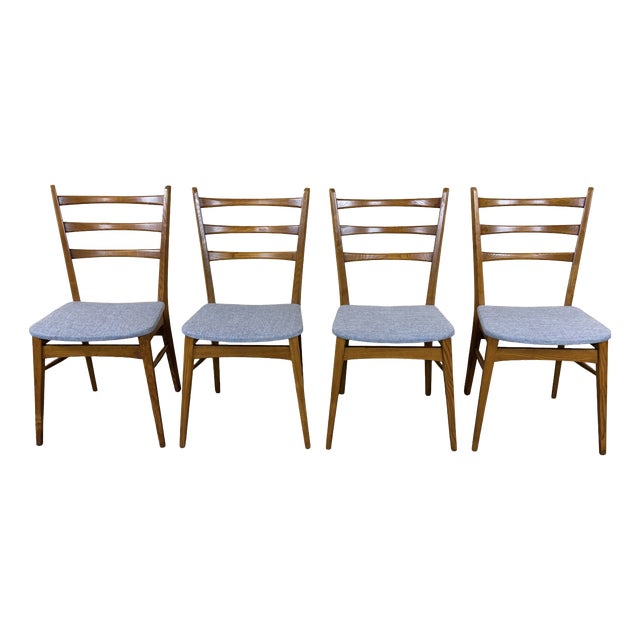 Vintage Danish Chairs, 1960s, Set of 4 For Sale