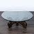 Mediterranean Vintage Glass Top Coffee Table For Sale - Image 3 of 5