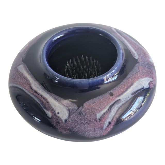 Vintage Studio Art Pottery Ikebana Flower Frog For Sale