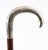 Metal Antique French Silver Walking Cane Stick, 1800s For Sale - Image 7 of 12
