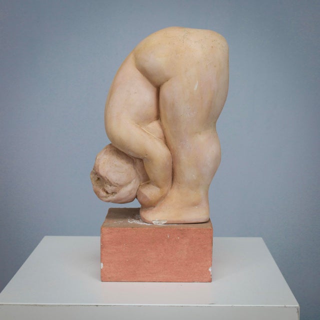 Francine Govers, Female Sculptures, 1990s, Clay, Set of 4 For Sale - Image 9 of 13