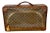 Vintage Louis Vuitton Canvas & Leather Monogram Diminutive Suitcase, Circa 1970s For Sale