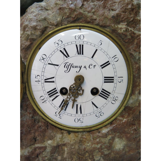 This vintage majestic bronze animal sculpture & clock date from early 1900’s. The sculpture was created & signed by the...