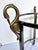 1980s Design Institute of America Beveled Glass Swan Accent Table For Sale - Image 11 of 16