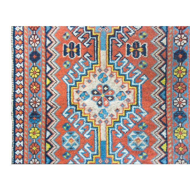 Early 20th Century Persian Heriz Runner For Sale - Image 10 of 14