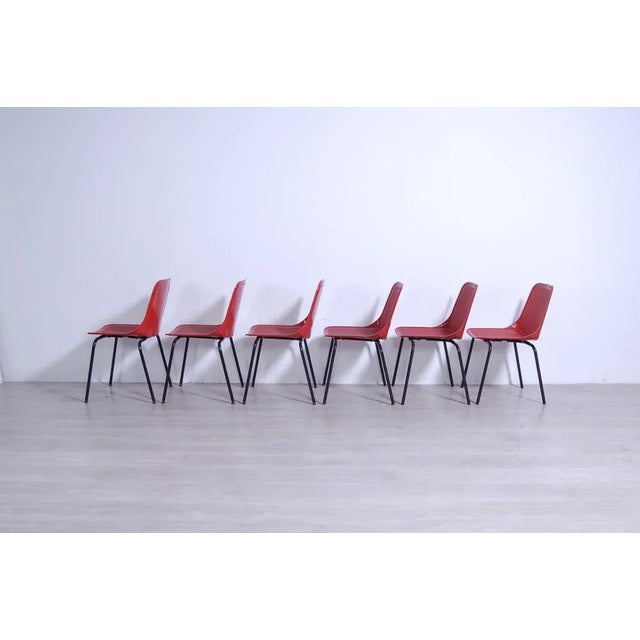 1960s Chairs from MIM, Rome, 1960s, Set of 6 For Sale - Image 5 of 16