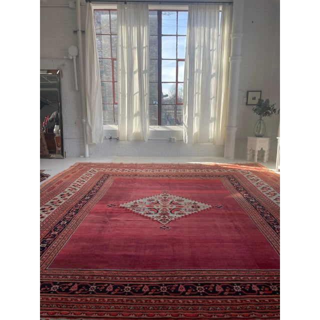 * All of our antique & vintage rugs are professionally cleaned prior to being listed.* Name: UNREAL PALATIAL ANTIQUE...