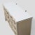 Postmodern Vintage French Provincial Cream and Gold Dresser With Mirror – 1970s For Sale - Image 3 of 11