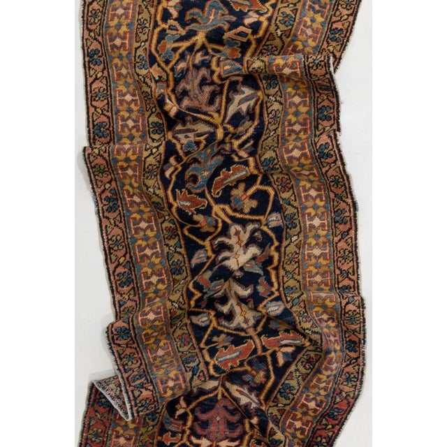 Antique Persian Heriz Runner For Sale - Image 4 of 18