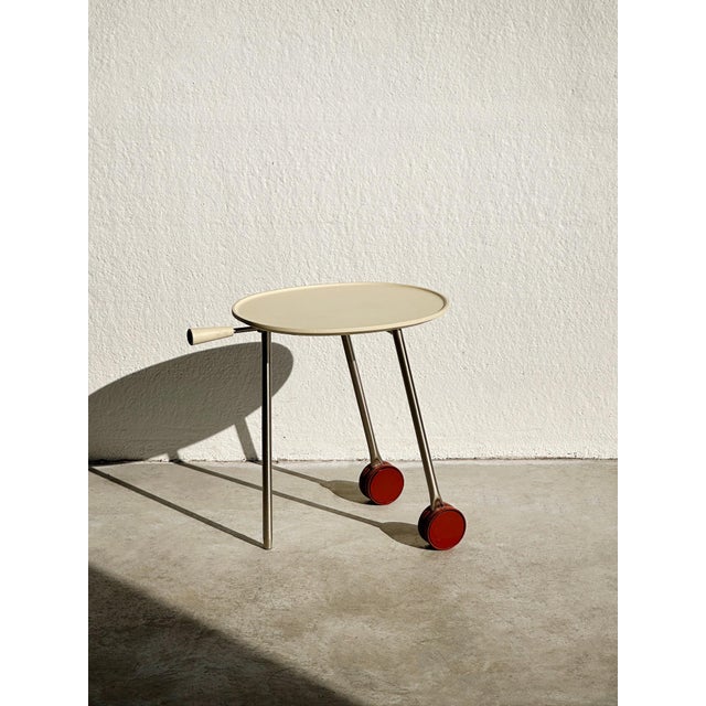 Contemporary Trolley Bar by Antonio Citterio for B&b Italia, 1970s For Sale - Image 3 of 6