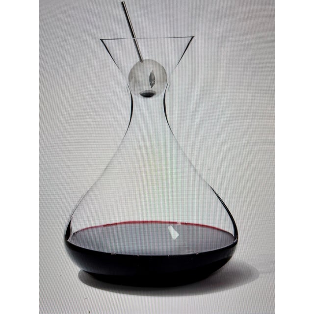 2020s l'Atelier Du Vin Open Cristal Developer Soufflée Bouche Decanter and Aroma Developer For Sale - Image 5 of 9