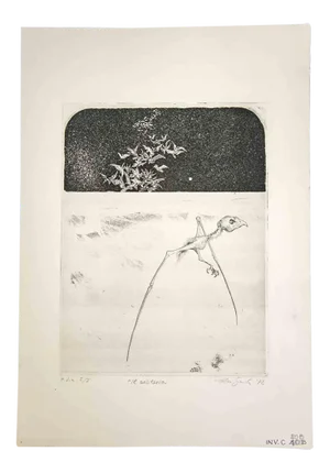 Leo Guida, The Lonely, 1972, Original Etching