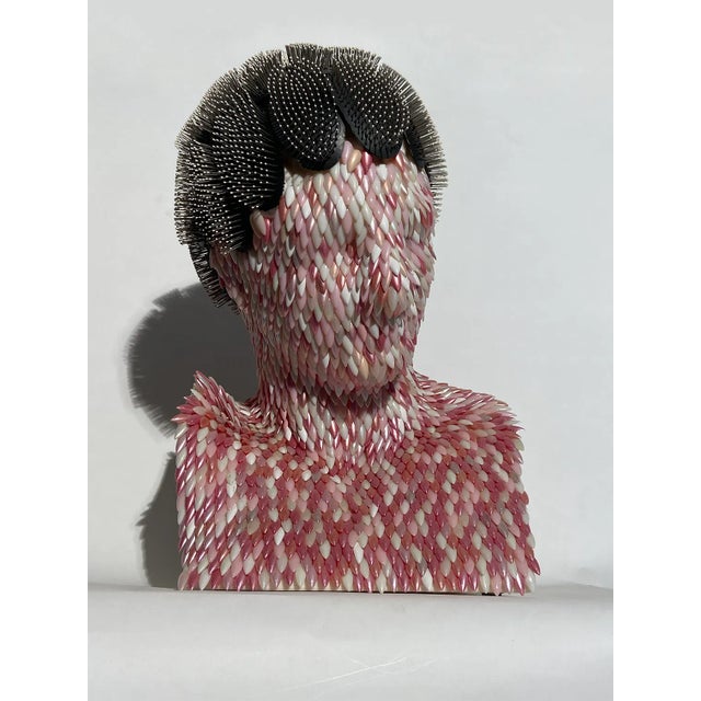 Enrica Borghi, Bust Sculpture, 1999 For Sale - Image 11 of 11