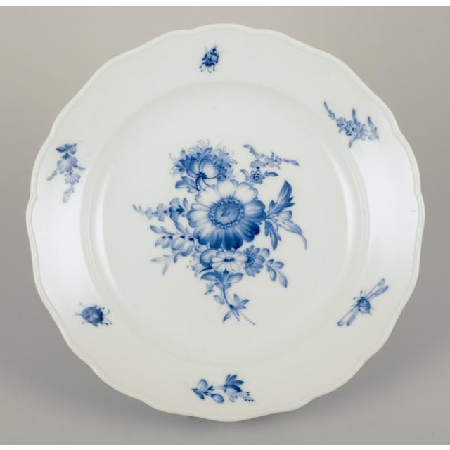 Vintage Dinner Plates in Porcelain from Meissen, 1920s, Set of 4 For Sale - Image 3 of 8