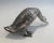 Silver Plated Bronze Duck Sculpture For Sale - Image 10 of 11