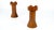 Wood Chess Piece Planters, Italy, 1970s, Set of 2 For Sale - Image 7 of 15