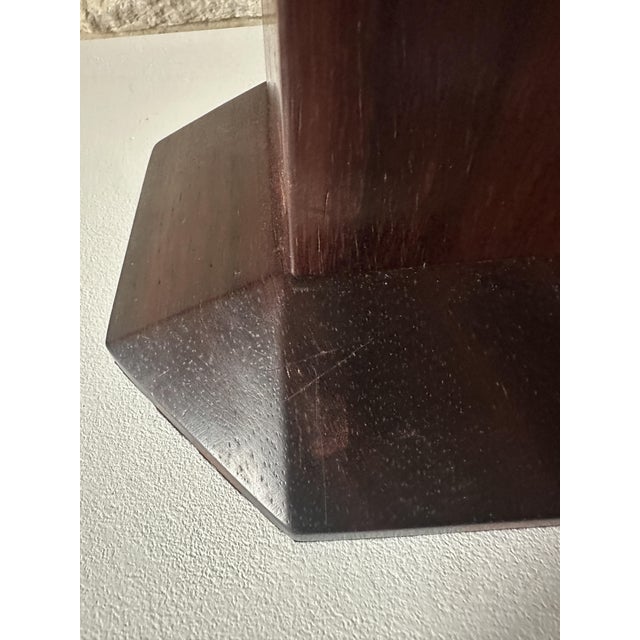 Vintage Art Deco Cubist Table Lamp, 1930 For Sale - Image 10 of 15