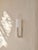 Pluto Sconce in Ceramic Stone and White Glass by Farrah Sit For Sale - Image 4 of 11
