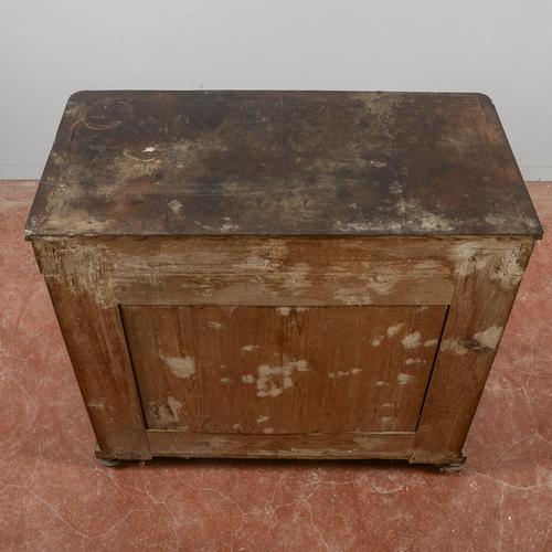 Wood Wooden Console with Gallant Scene For Sale - Image 7 of 9