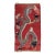 Red Dragon Chinese Vintage Rug - 4' x 7' For Sale