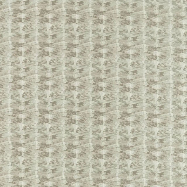 Zoffany Loelia Fabric in Stone For Sale