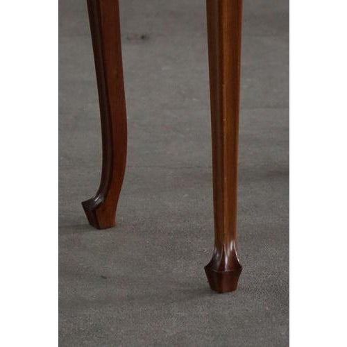 English 19th Century Game Table in Mahogany with Fold-Over Top & Cabriole Legs, 1890s For Sale - Image 16 of 18