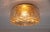 Roiund 3D Amber Glass Flush Mount Lamp by Limburg, Germany, 1960s For Sale - Image 6 of 15