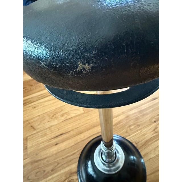 Exceptional Condition 1930 Vintage, Art-Deco Dentist Stool by Ritter For Sale - Image 11 of 11