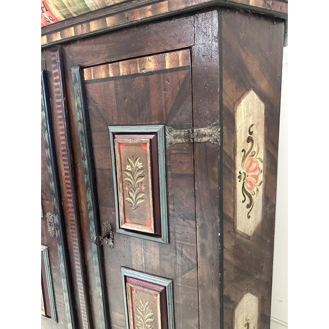 Early 19th Century Antique C1800 Hand Painted For Sale - Image 5 of 14