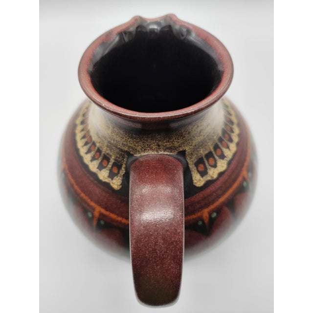 1990s Vintage Ceramic Jug from KMK Keramik Manufaktur Kupfermühle, Germany, 1970s For Sale - Image 5 of 7