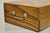 Early 20th Century Antique Wm Rogers Oak Small Flatware Silverware Storage Box With Drawer For Sale In Philadelphia - Image 6 of 12
