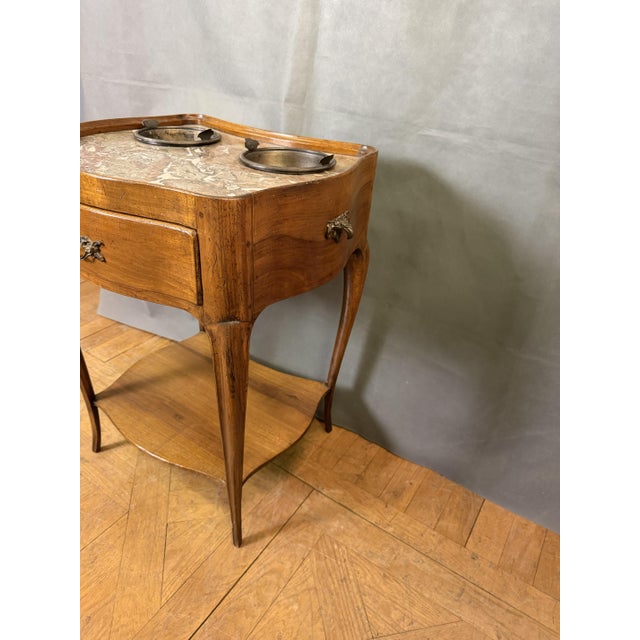 Vintage Walnut Cooler from Mailfert, 1920s For Sale - Image 4 of 6
