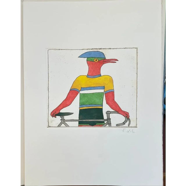 François-Xavier Lalanne (1927-2008) Ibis, 2005 Techniques : aquatint and soft varnish on paper, hand signed in pencil by...