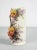 Pair of barbotine ceramic vases, decorated with flowers and leaves. Origin france period 1930s model pair of vases with...