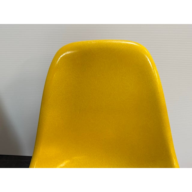 Plastic Modernica Case Study Fiberglass H-Base Side Chairs, Pair For Sale - Image 7 of 12