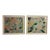 Laura Gee Signed Limited Edition Prints in Custom Trowbridge Gallery Frames - a Pair For Sale
