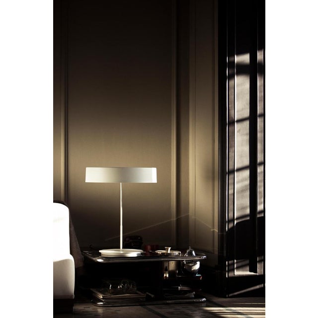 Not Yet Made - Made To Order Small White Sin Table Lamp with Shade II by Antoni Arola For Sale - Image 5 of 14