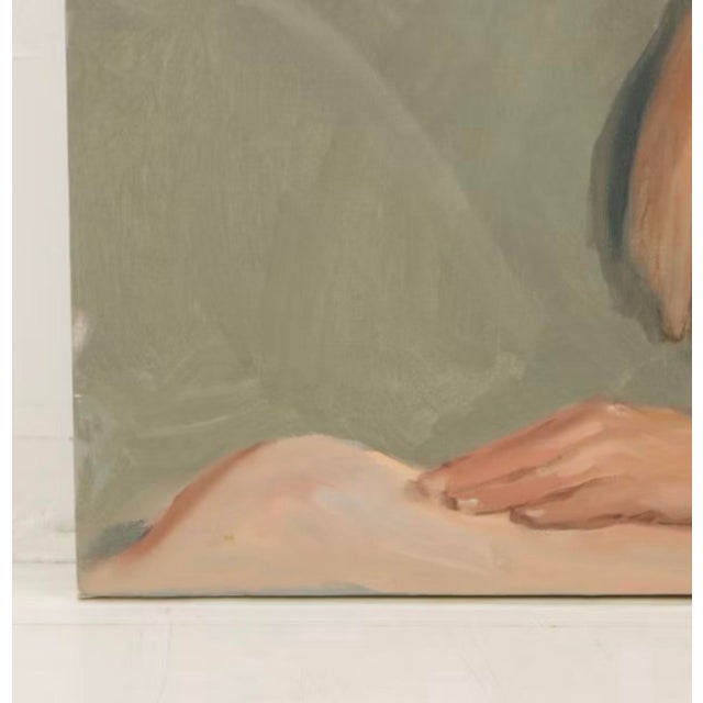 2000 - 2009 Untitled Reclining Female Nude Oil Painting — Larry Griggs (B. 1951) For Sale - Image 5 of 7