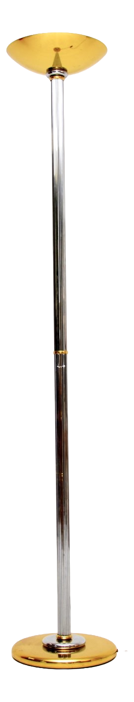 Vintage French Floor Lamp attributed to Le Dauphin, 1970s