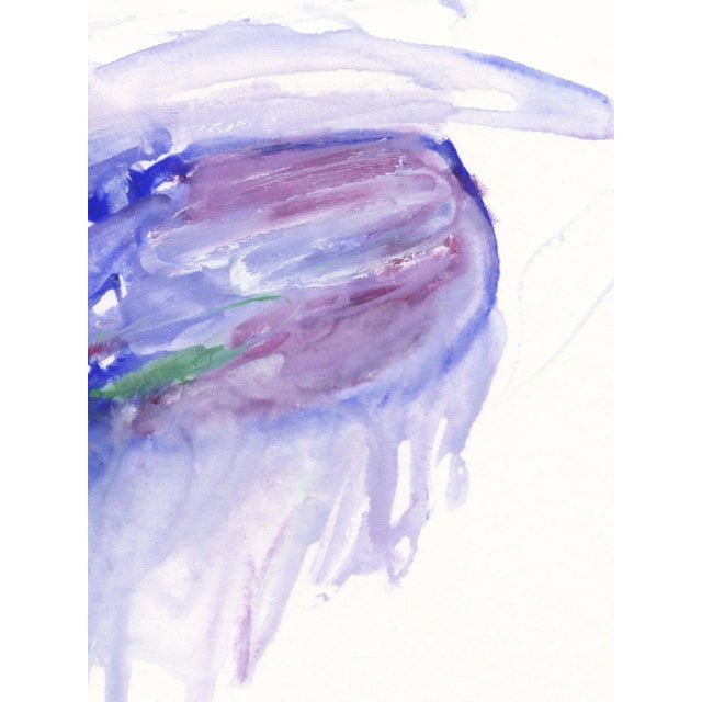 Not Yet Made - Made To Order Abstract Modern Original Print in Purple and Blue by Molly Frances For Sale - Image 5 of 5