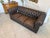 Chesterfield Three Seater Club Sofa from Zigarrenbraun For Sale - Image 4 of 18