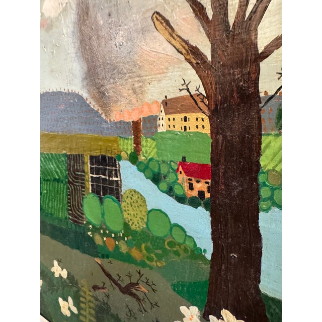 Esther Pearl Watson, the Beautiful, 2003 — Acrylic on Board For Sale In Los Angeles - Image 6 of 15