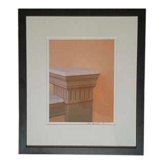 Kate Griswold Signed Art Photography Column Architecture Framed Print 2006 For Sale