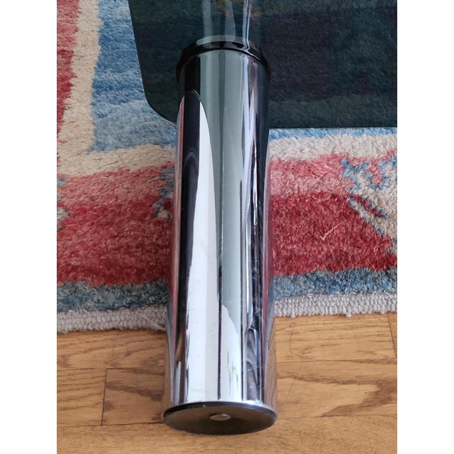 Black Marcuso Coffee Table in Stainless Steel by Marco Zanuso For Sale - Image 8 of 14