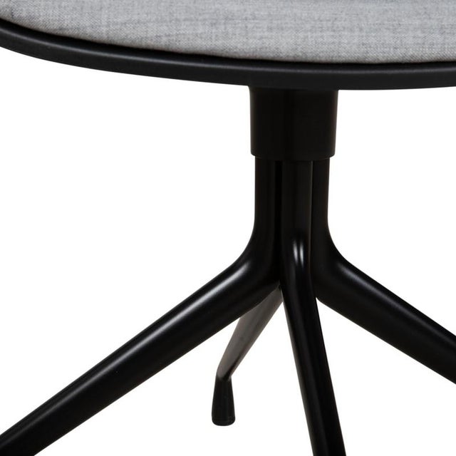 Gray AAC20 Chairs in Grey and Black Plastic from Hay, Set of 6 For Sale - Image 8 of 18